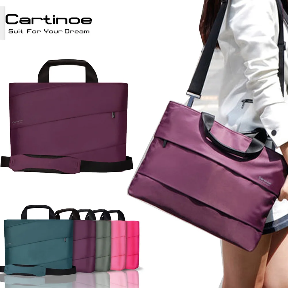 

Cartinoe Brand 14 15.4 inch Notebook Computer Laptop Sleeve Bag for Men Women Cover Case 14 15 Briefcase Shoulder Messenger Bag
