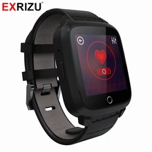 EXRIZU U11S MTK6580 четырехъядерный 1G+ 8G Android 5,1 умные часы с поддержкой gps, Wi-Fi, sim-камеры, пульсометр, компас, умные часы