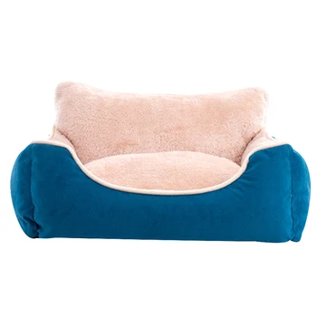 

Fully Detachable Washable Independent Pillow Dog Bed Rectangle Grooved Orthopedic Dog Beds LXY9