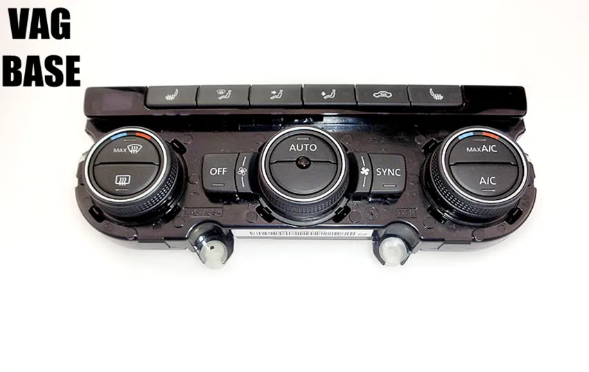 

climatronic air condition interruttore sul pannello di controllo ac riscaldamento sedile for vw PQ 35 new tiguan cc golf mk6