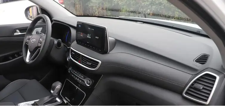 TAIJS Солнцезащитный коврик с левым рулем для Hyundai Tucson пылезащитный приборной