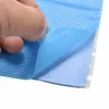 100x100x1mm azul GPU CPU disipador de calor refrigeración conductivo silicona almohadilla de corte y almohadilla de silicona térmica sin cortar mat 10cm * 10cm * 0,1 cm 1PC ► Foto 1/6