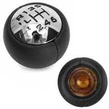 Mayitr 1pc 6 Speed Black Gear Stick Replacement Car Gearstick Shift Head Knob For Peugeot 307 308 3008 407 5008 807 6 speed car gear shift knob shifter stick head for peugeot 307 308 3008 407 5008 807 partner b9 tepee citroen c3 c4 c8 picasso