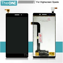 Für Highscreen Spaten LCD Display + Touch Screen Digitizer-bereich Montage Ersatzteil