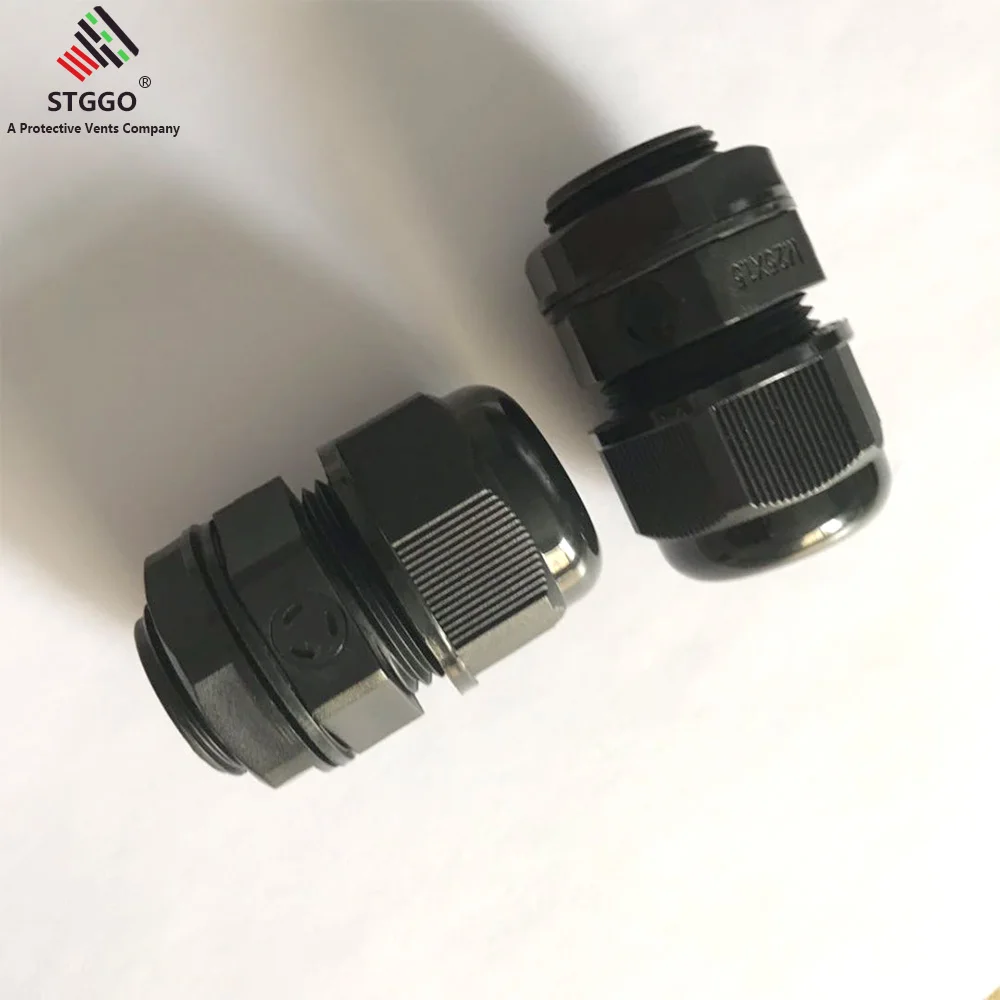 Пластиковый PA6 водонепроницаемый и дышащий M25* 1,5 винтовой вентиляционный разъем
