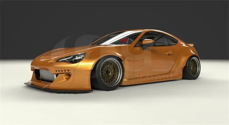 GT86 FT86 ZN6 FRS BRZ ZC6 Greddy X Rocket Bunny Ver.2 Style Body Kit FRP (20)