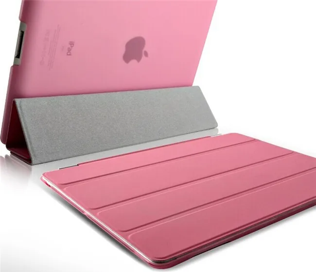 Модный Дизайн Магнитный смарт-чехол + Кристалл Жесткий Чехол для Apple ipad 4 3 2 для ipad 4 ipad 3 ipad 2 Чехол