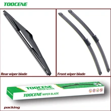 Передние и задние щетки стеклоочистителя для hyundai I30 2007-2010 Высокое качество резиновое лобовое стекло ветровое стекло автомобильные аксессуары