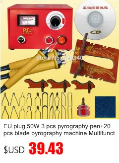 Бесплатная доставка 10 шт./лот Многофункциональный паяльник насадки для аппарата 1,0 мм толщина для 50 Вт пирография машина