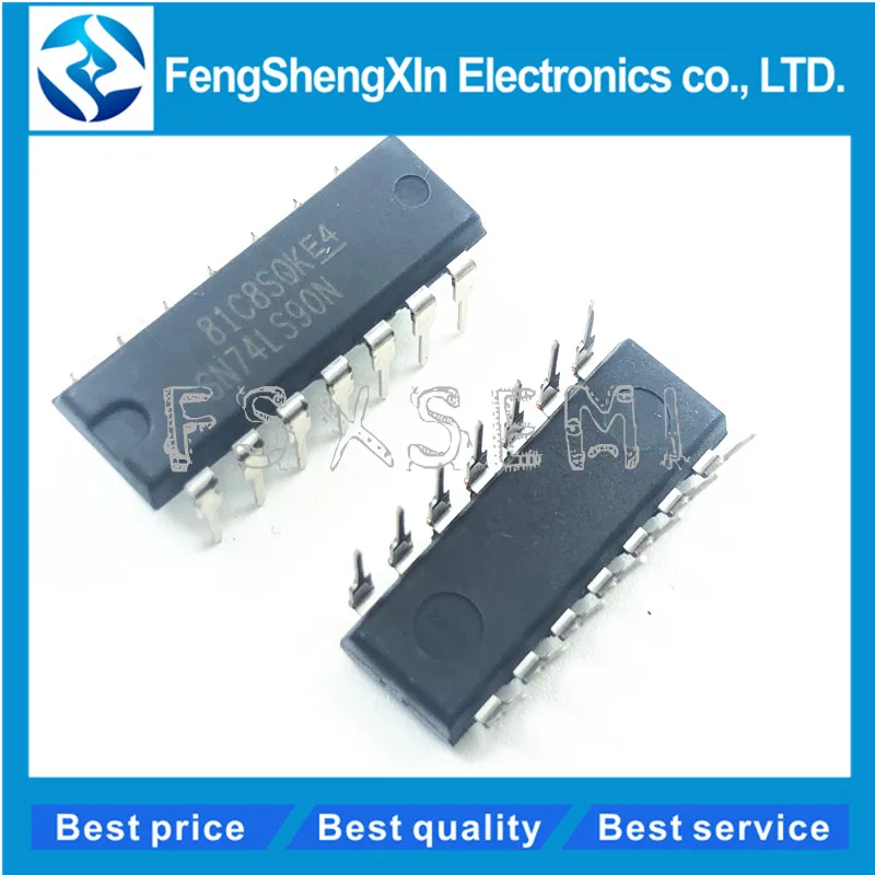 10 шт./лот новый асинхронный счетчик SN74LS90N DIP 14 HD74LS90P HD74LS90 74LS90|mk v|mk 1counter frequency |