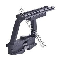 Тактическое крепление AK 74U Quick release 20 мм AK Side Weaver Rail Lock Scope Mount Base для AK 74U Охотничья винтовка страйкбол пейнтбол