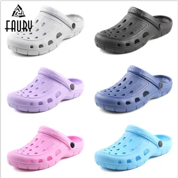 

Medical Surgical Shoes Nurse Doctor Clogs Hospital Non-slip Chef Work Shoes Cleaning Operating Room Lab Slippers Wholesale