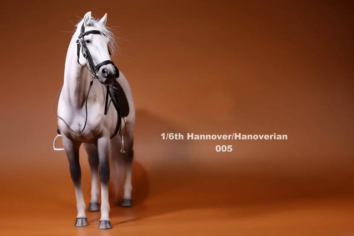 [ESTARTEK] MR. Z серия «животные» № 17 001~ 005 1/6 Пособия по немецкому языку Hanoverian Warmblood лошади и страховочным поводком реквизит для детей возрастом от 1" фигурка героя «сделай сам»