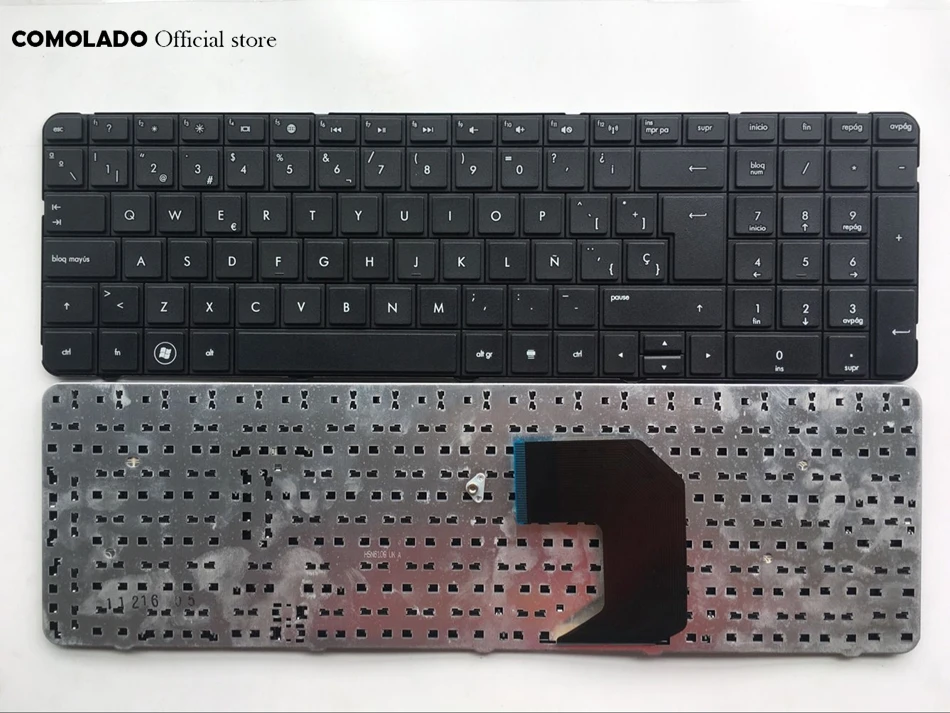 SP Spanish keyboard For HP Pavillion R18 G7T G7 G7-1000 G7-1100 G7-1200 Black keyboard SP Layout