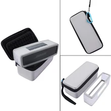 EVA Travel Carry Storage Case Cover Box +Soft Silicone TPU Case Cover For Bose Soundlink Mini/Mini 2 Wireless Bluetooth Speaker
