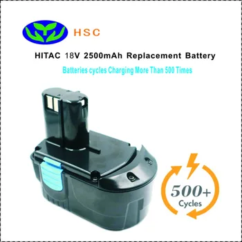 

2.5AH rechargeable battery HIT18C NiMh battery 18V Replacement HITAC EB1812S EB1820L EB1824L EB1826HL EB1830HL Battery pack
