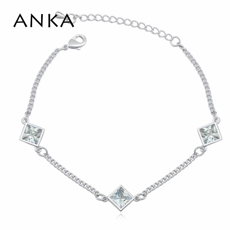 

ANKA hot sell summer trendy sexy vacation anklets for women / girl with top zirconia fashion charm leg foot chain jewelry 25955