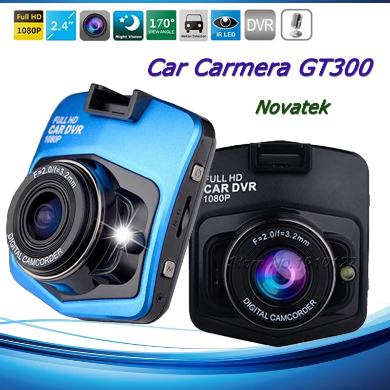 Car DVR Dash Camera GT300 1080P HD Video Recorder Motion Detect Night Vision Hot