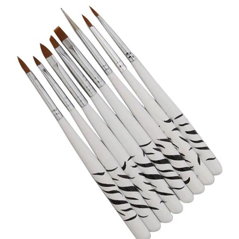 зол). кисть nail art набор (15 шт в уп. тонкая кисточка для маникюра. ). кисти необычной формы.