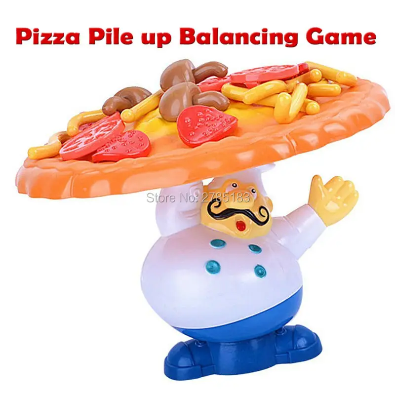Интерактивная игра для балансировки пиццы, не позволяйте им упасть пиццы дети отличная семья веселые развивающие игрушки