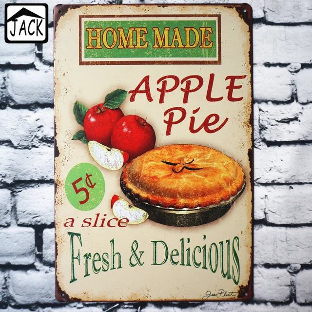 fresh delicious home made apple pie advertising vintage 2030cm metal tin sign supermarket - Periodic Table Tin Apple fresh delicious home made apple pie advertising vintage 2030cm metal tin sign supermarket - Periodic Table Tin Apple