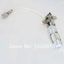 PT22S 2 шт./лот 10 Вт H3 Lampade авто 10 светодиодный SMD 2323 Luce Bianco прочный vibrazione