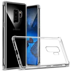 Прозрачный чехол для Coque samsung примечание 9 чехол samsung Galaxy S9 плюс крышка из прозрачного Назад Кожи для samsung S9Plus чехол Note9