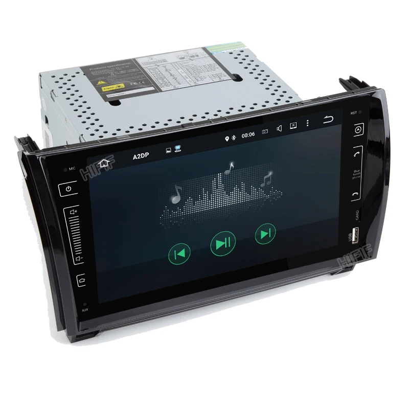 Flash Deal HIFIF 9" In-dash CAR Radio Player GPS Navigation Bluetooth HD Touchscreen TV RDS Radio For TOYOTA Sequoia/ TOYOTA Tundra + Map 5