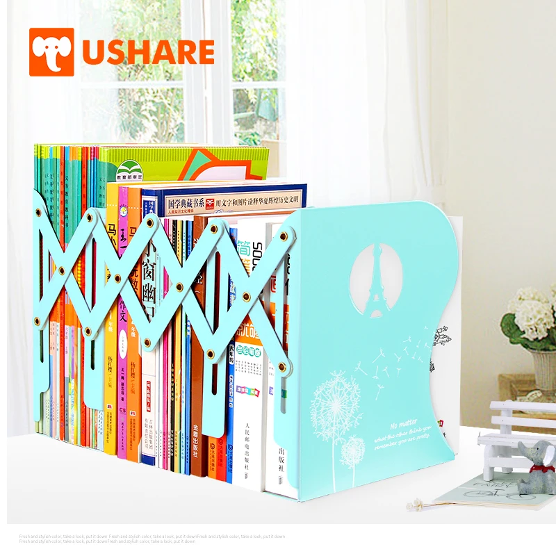 USHARE Hollow Tower держатель для книг милый держатель для книг офисные школьные принадлежности Регулируемая книжная полка настольные аксессуары и Органайзер