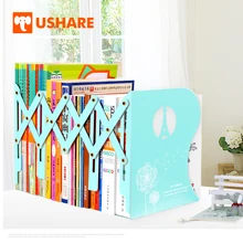 USHARE Hollow Tower держатель для книг милый держатель для книг офисные школьные принадлежности Регулируемая книжная полка настольные аксессуары и Органайзер