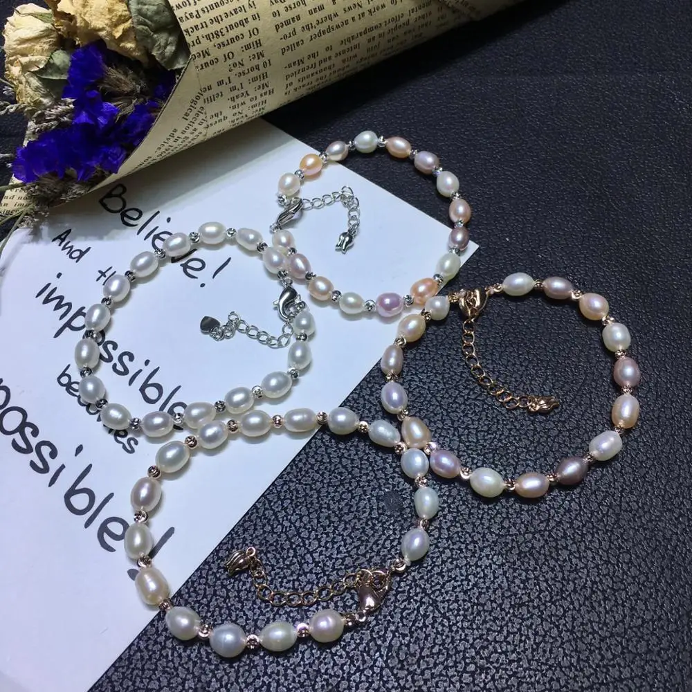 

NEW ARRIVAL Genuine Natural Freshwater Pearl Bracelet Classical Bangle Fashion Jewelry, 10pcs/lot