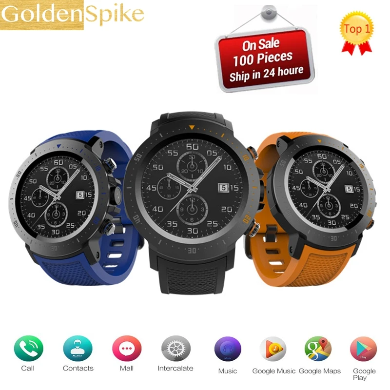 

2019 New 4G IP67 Waterproof Bluetooth A4 Smart Watch reloj inteligente Android 7.1 IOS MTK6739 3G WIFI GPS Bluetooth Smartwatch