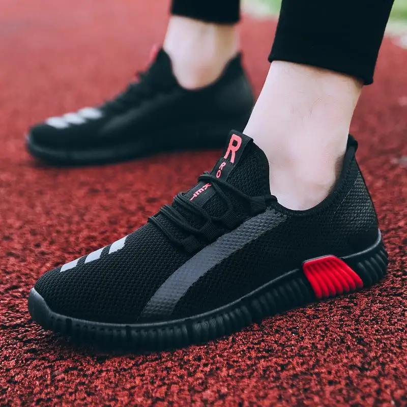 

Ultra Light Casual Sneaker Men Vulcanize Shoes White Men Shoes 2019 Lace Up Flats Shoes Man Cheap Breathable Zapatos Footwear