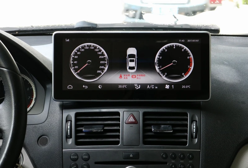 Top 4 Core or 8 Core For Benz C Class W204 2008-2010 Android 7.1 car Stereo car audio dvd player head unit stereo GPS Radio Navi 13