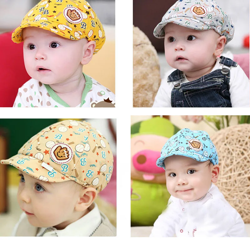 ARLONEET-gorra de béisbol con lengua de bebé, gorra para o niña chico gorro infantil con visera, boina tipo algodón, chico s, 1 unidad _ - AliExpress Mobile