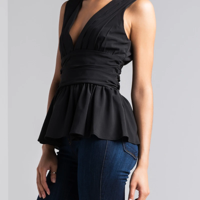 MASTERED IT RUFFLE TOP (1)