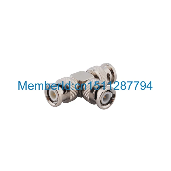 

2015 New Arrival RF adapter connector 3-way BNC male to BNC male series