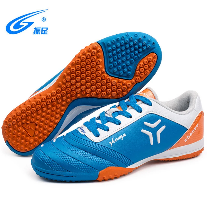 

ZHENZU Men Soccer Shoes Indoor Gym Soccer Boots Sport Shoes Football Shoes PU Men Soccer Shoes Professional Sneakers Plus Size