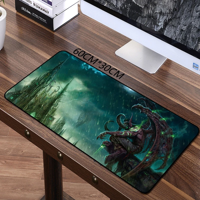  FFFAS Gamer Gaming Mouse Pad Mat Cyber Network Game Rubber Mousepad Desk Table Notebook Laptop Gorg