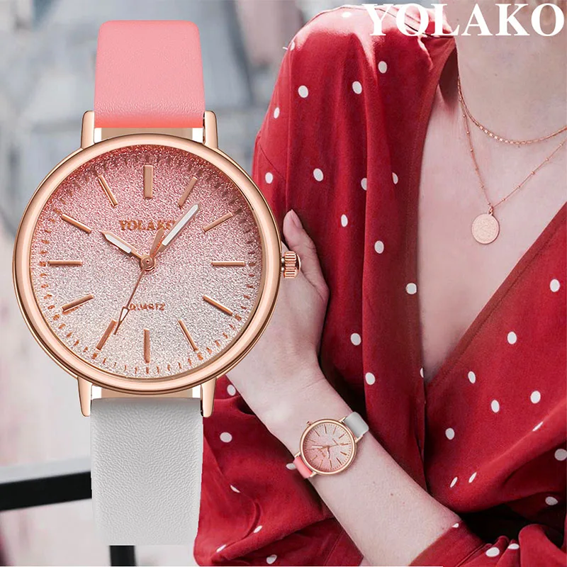 

Women's Watches Luxury Brand Fashion Bracelet Ladies Dress Quartz Watch Women Leather Wristwatch Montres Femme Relogio Feminino