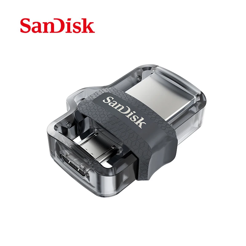 Sandisk Mini USB 3,0 двойной OTG USB флеш-накопитель 128 Гб 64 Гб 32 Гб 16 Гб флешки USB диск высокая скорость для Android телефона и компьютера