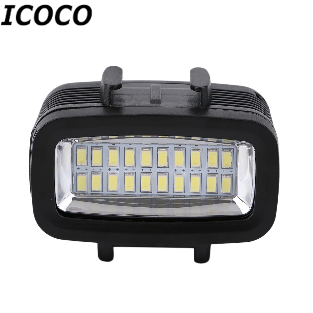 

ICOCO 30M Waterproof Super Bright Underwater LED Video Light Action Camera Diving Lamp Suitable For GOPRO Black Drop Shipping