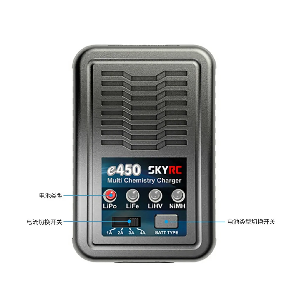 SKYRC e450 100 240 в 50 Вт Lipo Life зарядное устройство для радиоуправляемого дрона|Детали и