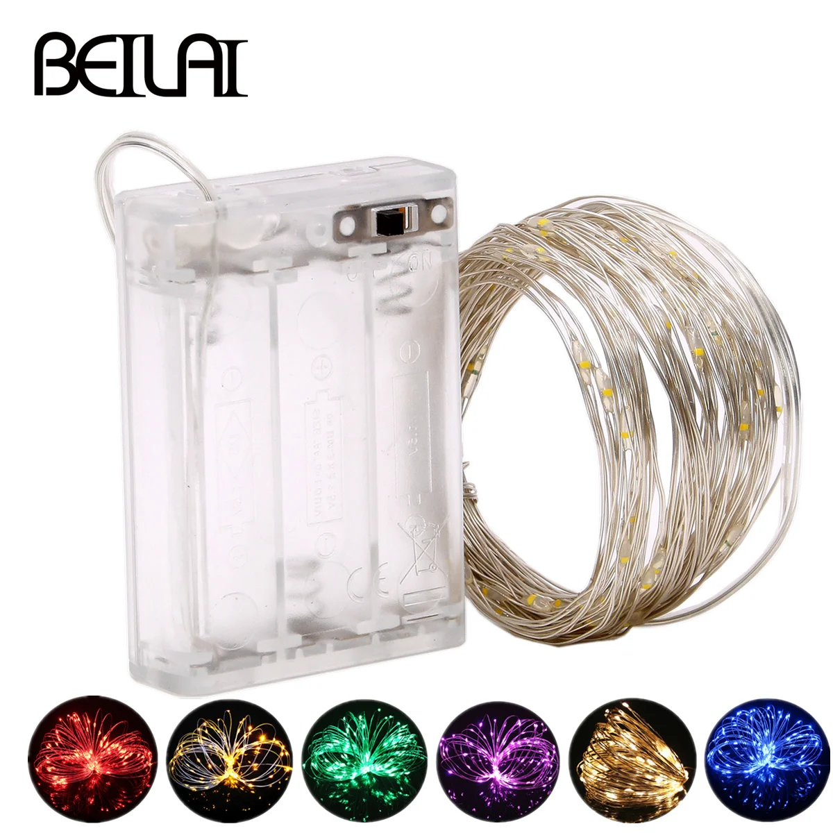 BEILAI Holiday Lighting christmas lights outdoor decoration led fairy lights battery operated garden decorative led lights