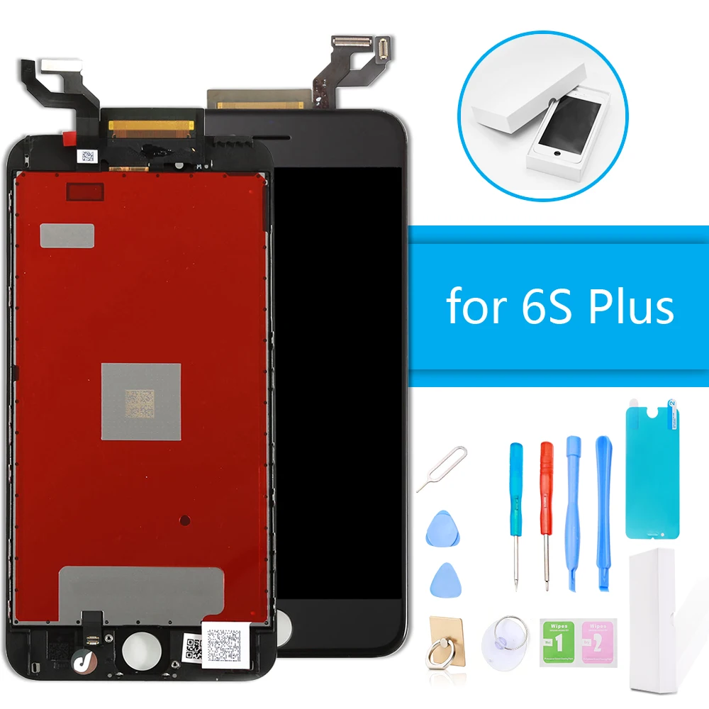 

Luxury Suit for iPhone 6S Plus Display Screen LCD Replacement 3D Force Touch Screen Digitizer Assembly for iPhone 6S Plus + Tool