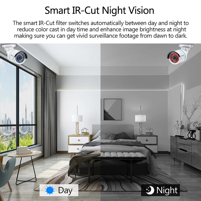 Sistema de seguridad CCTV H.265, 16 canales, 2MP, 5MP, NVR POE, 16 Uds., IR al aire libre, cámara IP de grabación de Audio 1080P, Kit de videovigilancia P2P, 4TB Sistema de seguridad CCTV H.265, 16 canales, 2MP, 5MP, NVR POE, 16 Uds., IR al aire libre, cámara IP de grabación de Audio 1080P, Kit de videovigilancia P2P, 4TB