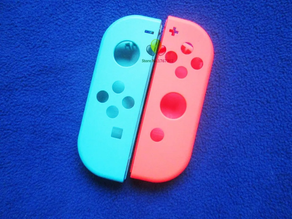 

1Set x For Nintendo Switch Joy-Con Controller Right Left Housing Hard Shell Outer Skin Case Cover Red Blue Color