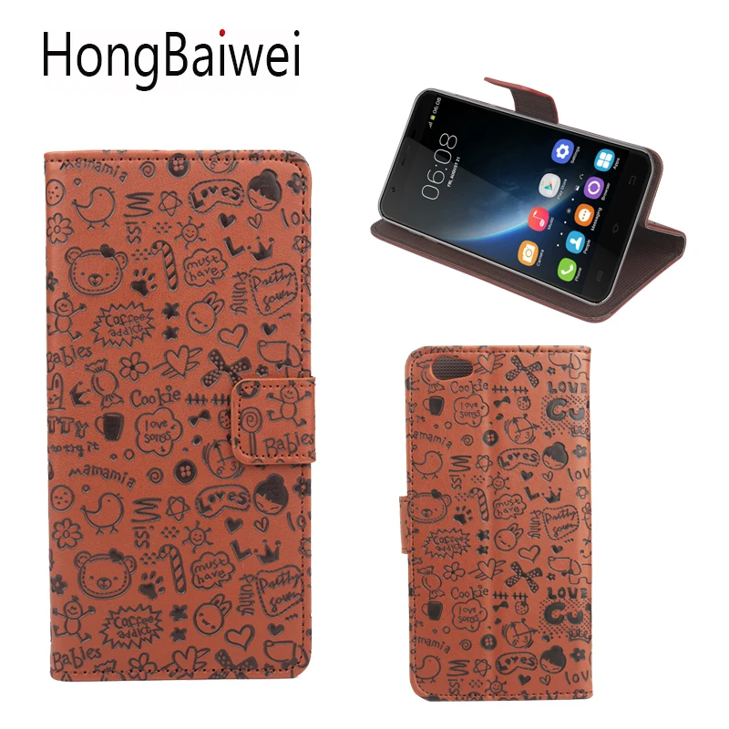 

HongBaiwei for Oukitel U7 Pro Case Cute Flip Luxury Leather Card Slot Wallet Phone Bag Case for Oukitel U7 Pro