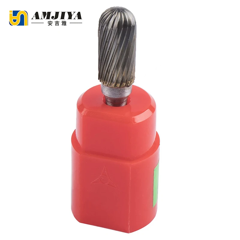 Free Shipping 1PC Cylindrical Ball Nose Carbide Rotary Files Rotary