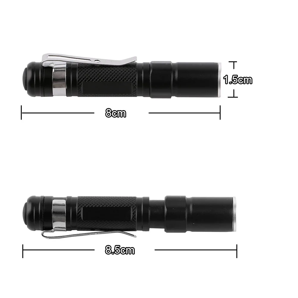 Портативный мини-светильник XPE светодиодный светильник-вспышка Карманный светильник водонепроницаемый фонарь AAA светодиодный фонарь на батарейках для охоты 1* AAA